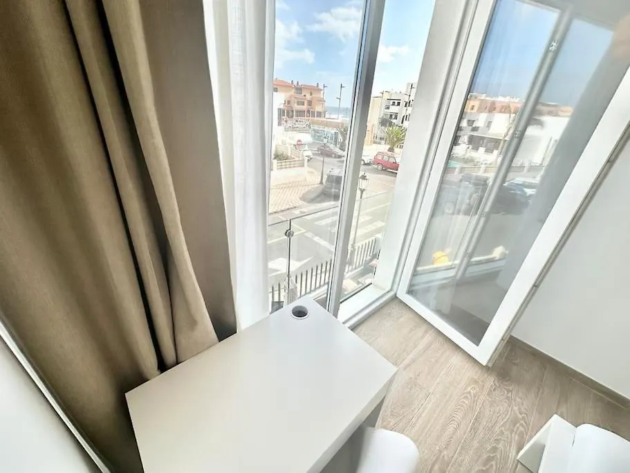 El Queque Sea View 2 Bedroom 2Desks And Balcony Corralejo Apartment